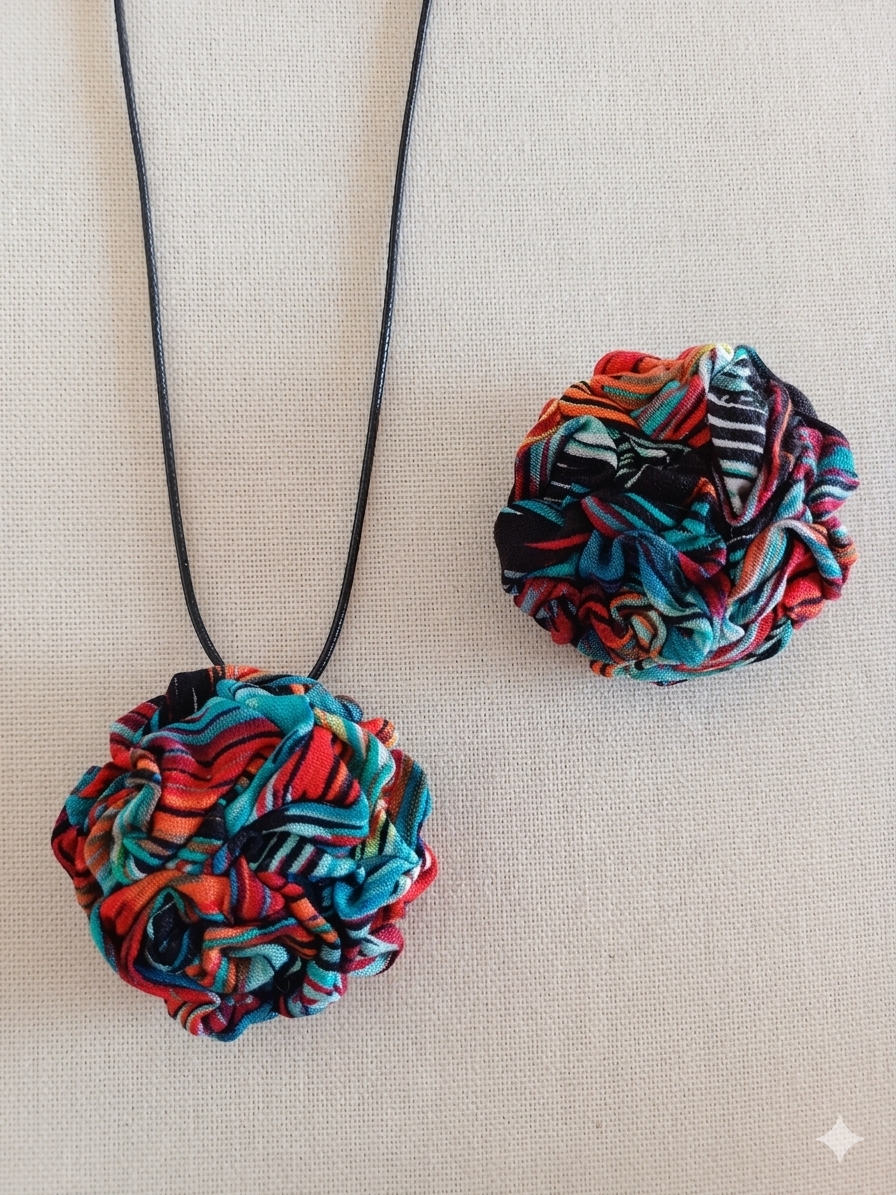 Pendentif et broche