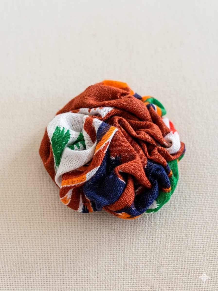 Broche en tissu